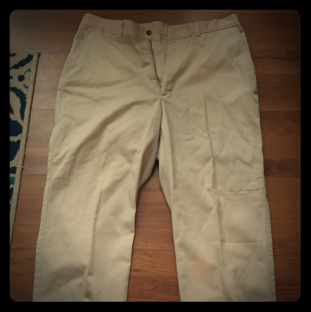 Saint John's tan khaki mens pants